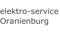 elektro-service Oranienburg